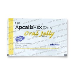 Apcalis SX 20 mg Oral Jelly Pineapple Flavor Apcalis SX 20 mg Oral Jelly Pineapple Flavor